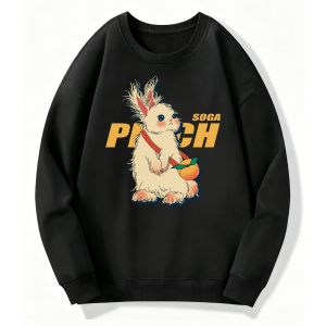 Peach Rabbit Soga Classic Hoodie