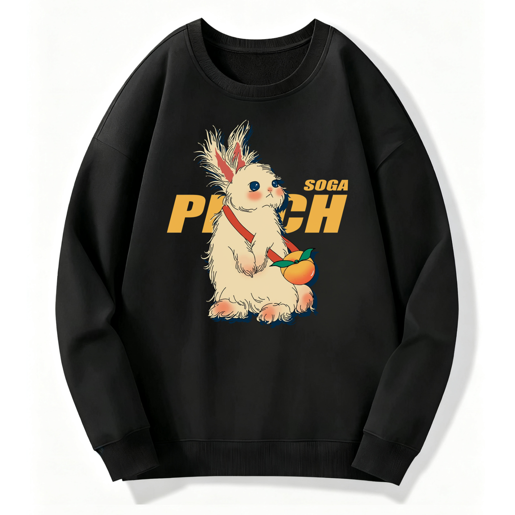 Peach Rabbit Soga Classic Hoodie
