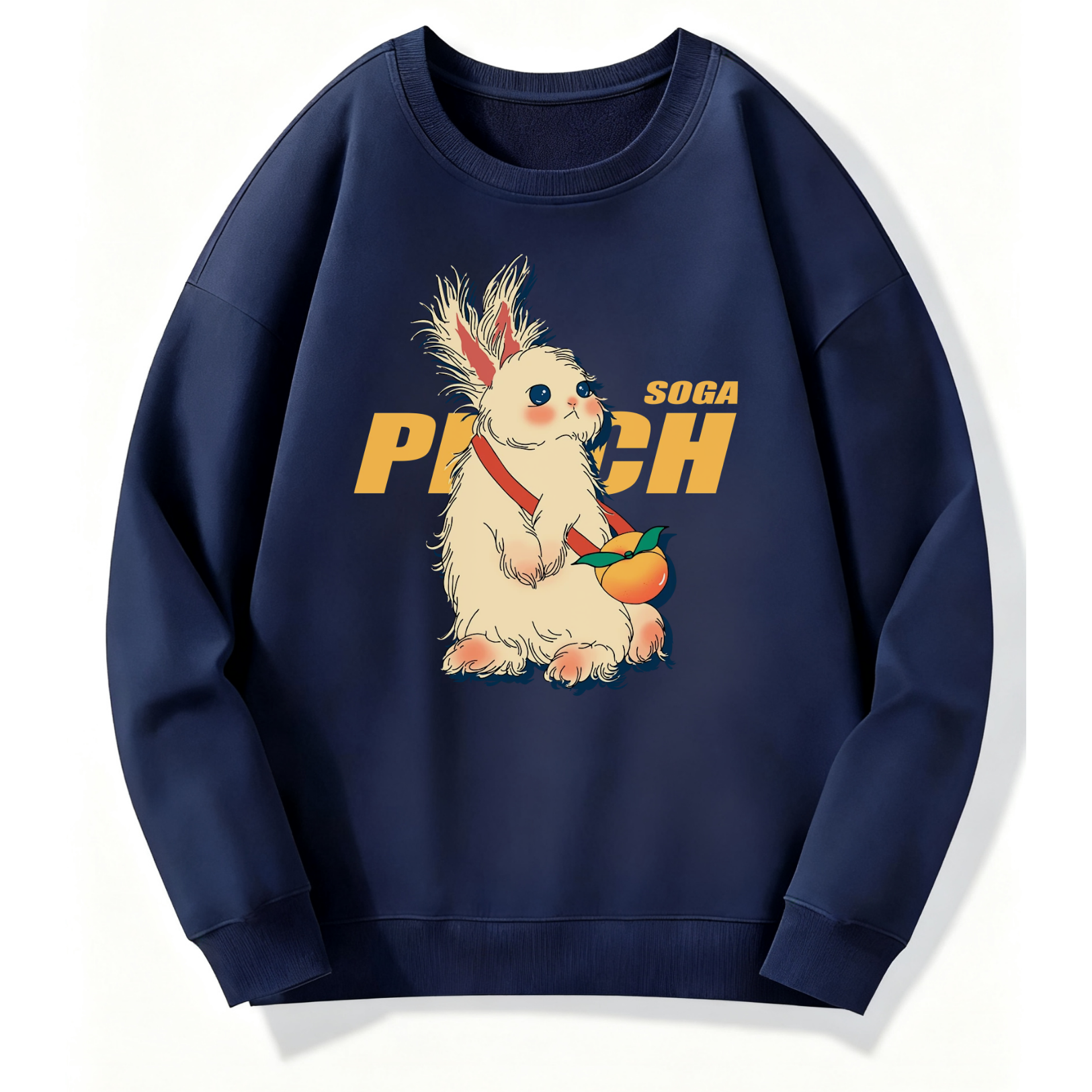Peach Rabbit Soga Classic Hoodie - Image 3