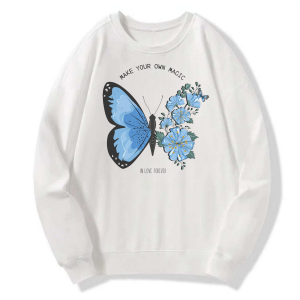 Butterfly Magic Floral Classic Hoodie