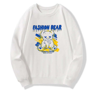 Fashion Bear Doodle Classic Hoodie