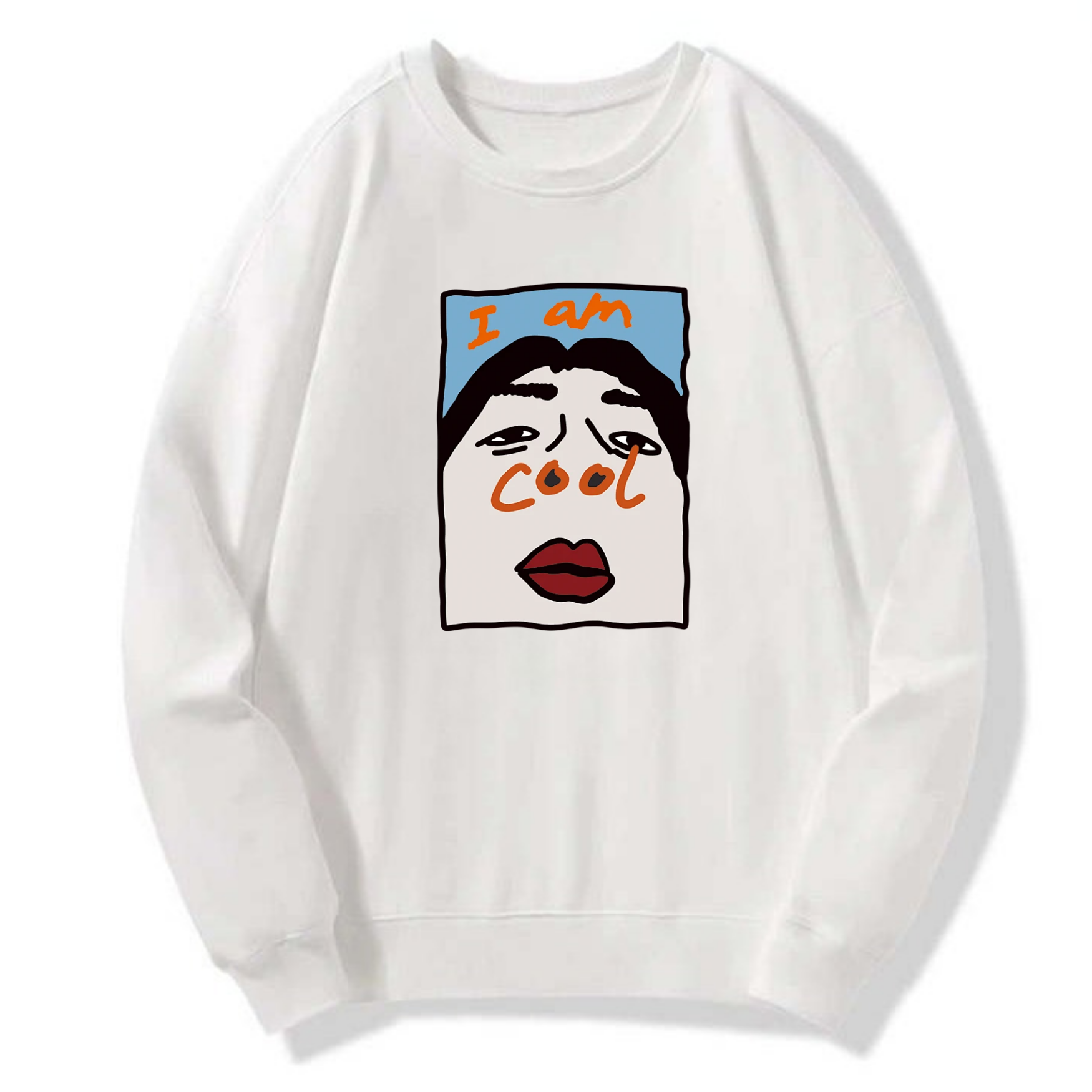 I Am Cool Doodle Classic Hoodie - Image 4