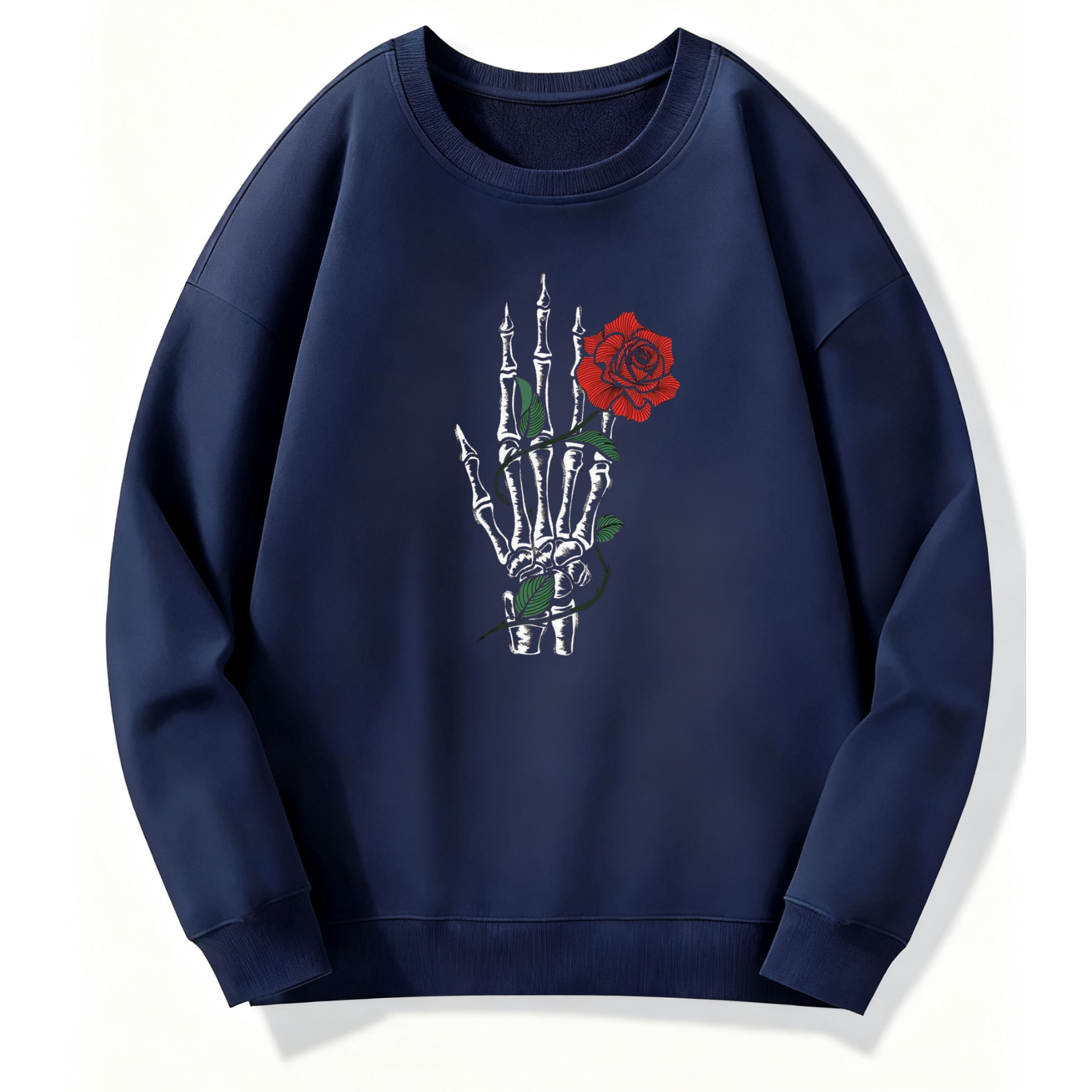 Skeleton Hand Heart Classic Sweatshirt - Image 4