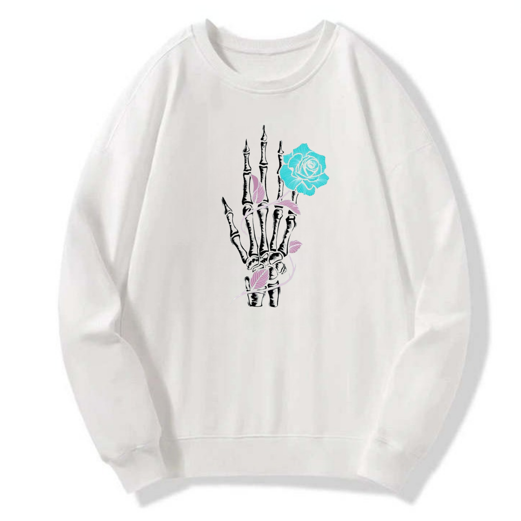 Skeleton Hand Heart Classic Sweatshirt